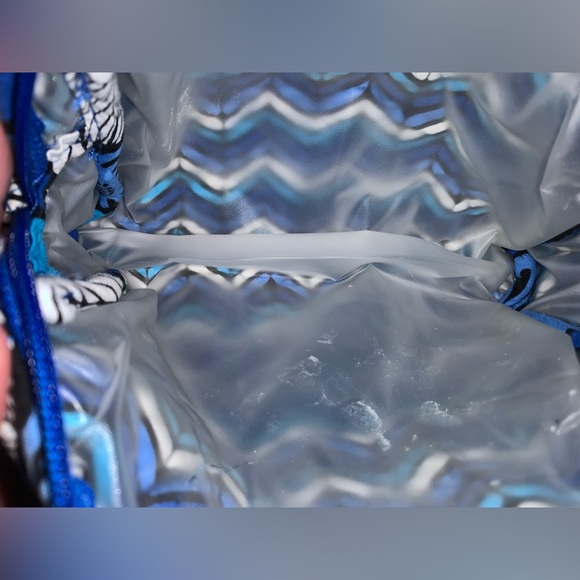 VERA BRADLEY Cosmetic makeup bag tote - Picture 5 of 9